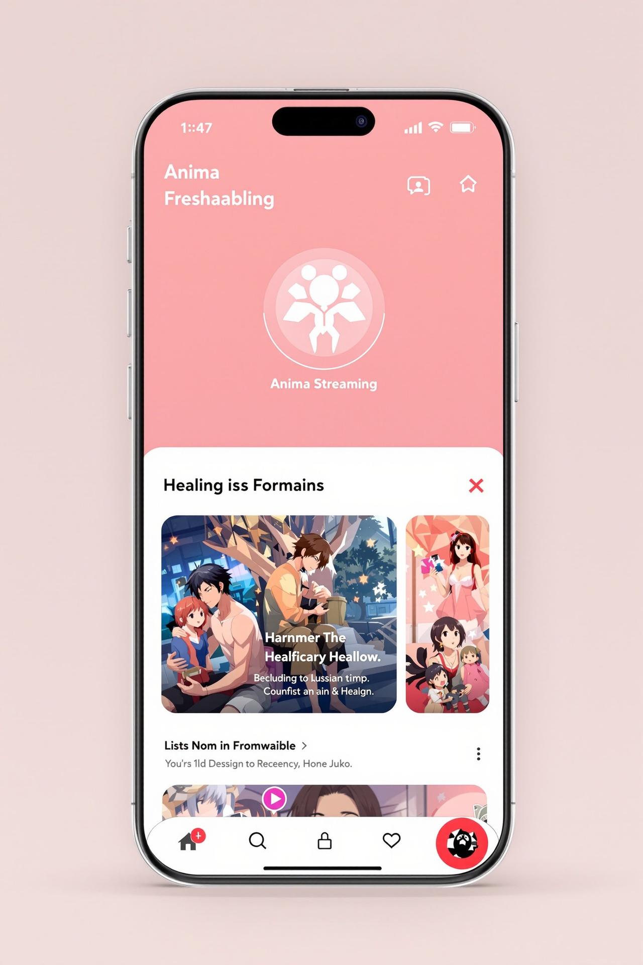 ai漫剧移动客户端界面展示